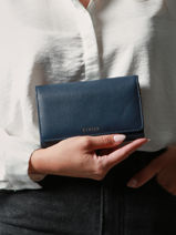 Portefeuille M Tradition Cuir Etrier Bleu tradition ETRA095M-vue-porte