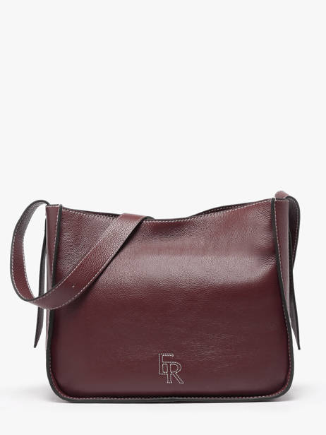 Sac Porté épaule Foudre Cuir Etrier Violet foudre EFOD087M