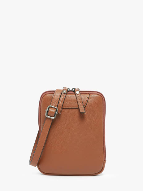 Sac BandouliÃ¨re Flandres Cuir Etrier Marron flandres EFLA728S