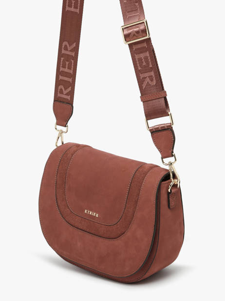 Crossbody Bag M Lasso Leather Etrier Brown lasso ELAS152M other view 2